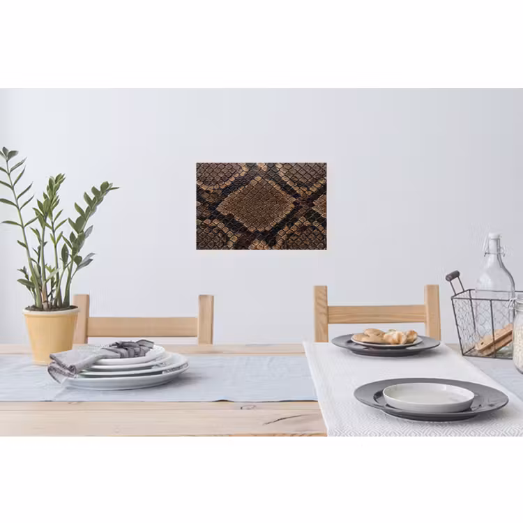 Sticker mural - Python - Écailles - Bronze — 3