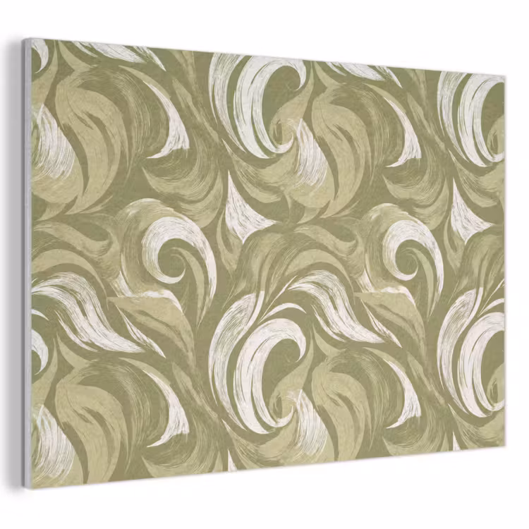 Tableau acoustique - Abstrait - Texture - Vert — 1