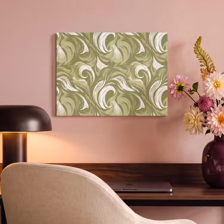 Tableau acoustique - Abstrait - Texture - Vert — 4