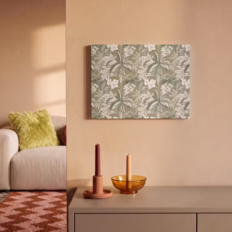 Tableau acoustique - Botanique - Fleurs - Vert — 2