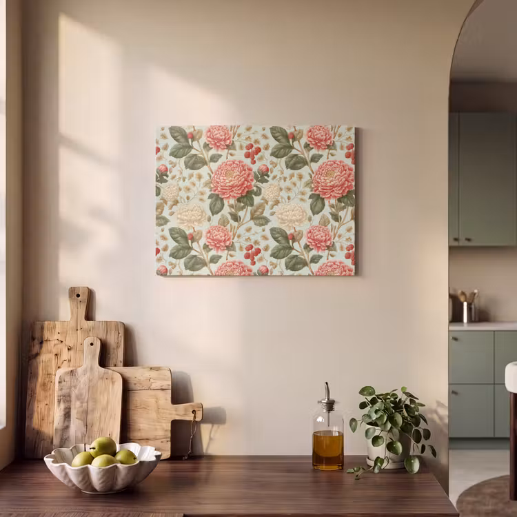Tableau acoustique - Classique - Botanique - Multicolore — 3