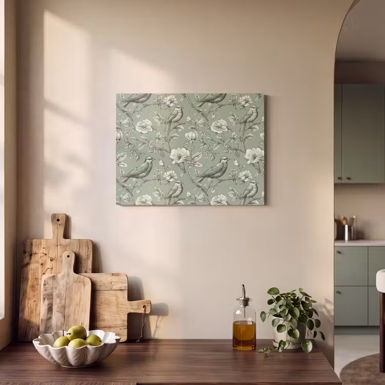 Tableau acoustique - Classique - Botanique - Vert — 3