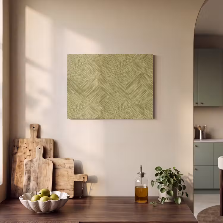 Tableau acoustique - Abstrait - Moderne - Vert — 3