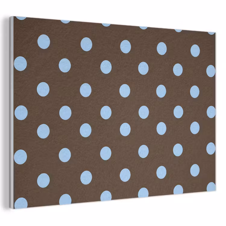 Tableau acoustique - Classique - Points - Marron — 1