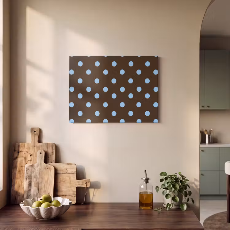 Tableau acoustique - Classique - Points - Marron — 3