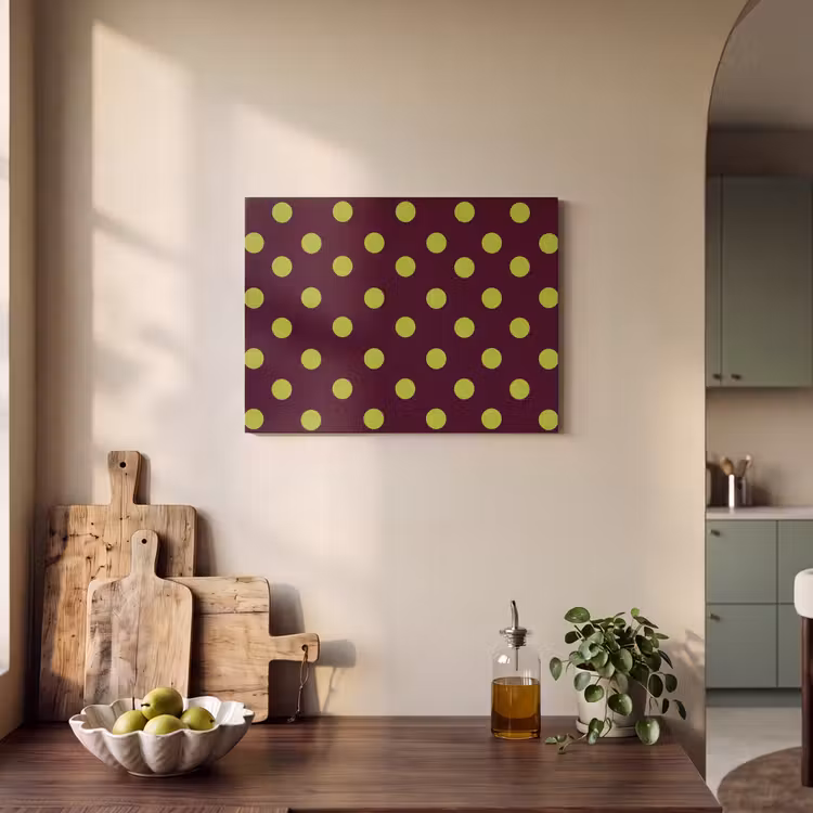 Tableau acoustique - Classique - Points - Vert — 3