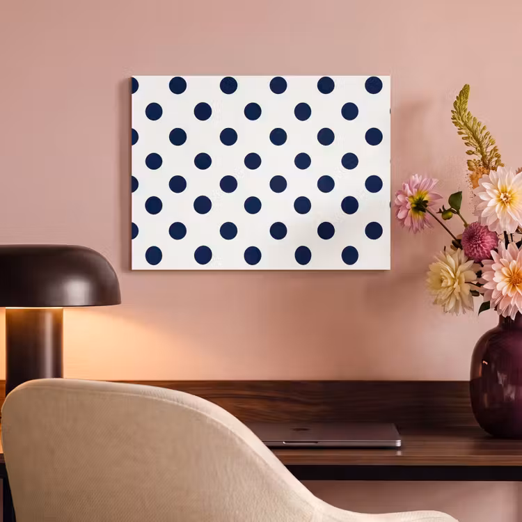 Tableau acoustique - Classique - Points - Bleu — 4