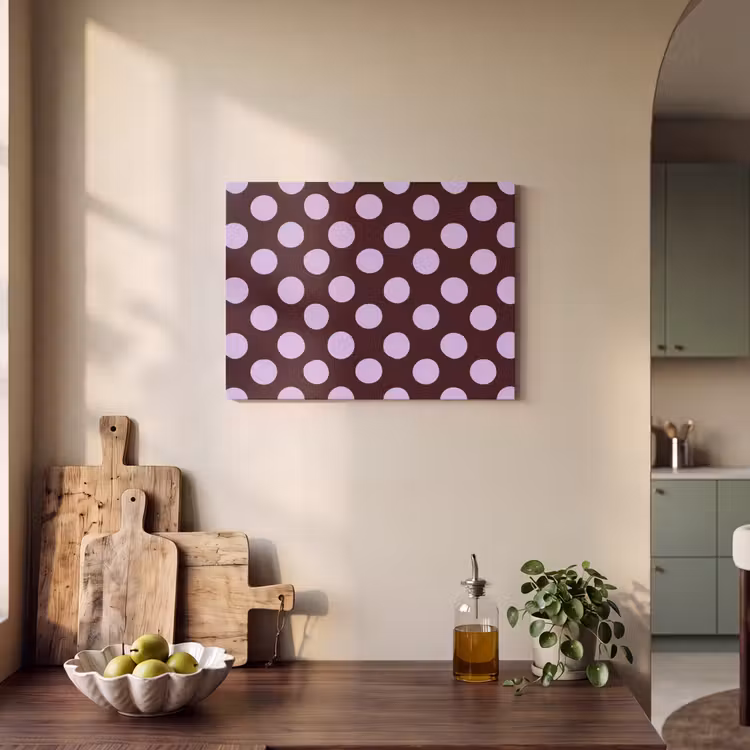 Tableau acoustique - Classique - Points - Violet — 3