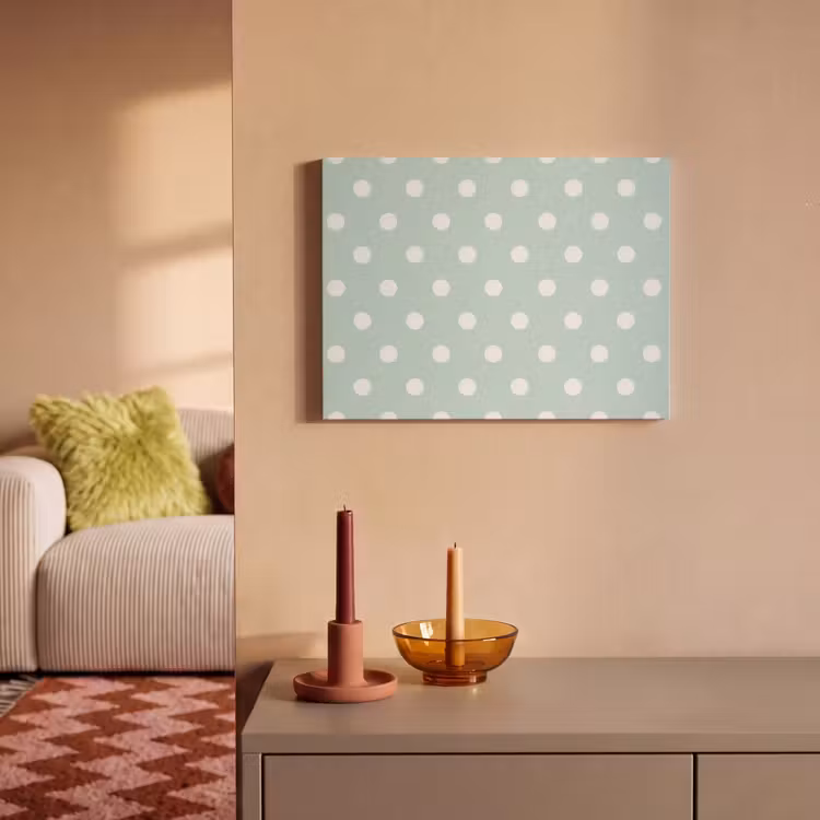 Tableau acoustique - Classique - Polka - Vert — 2