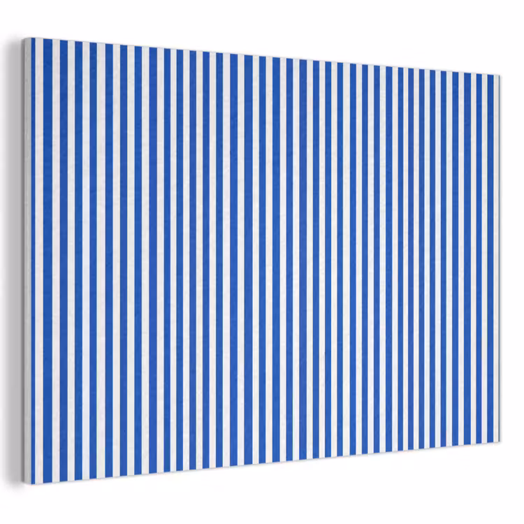 Tableau acoustique - Classique - Rayures - Bleu — 1