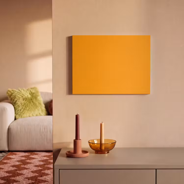 Tableau acoustique - Chaud - Ocre - Orange — 2