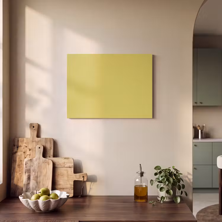 Tableau acoustique - Doré - Ocre - Jaune — 3
