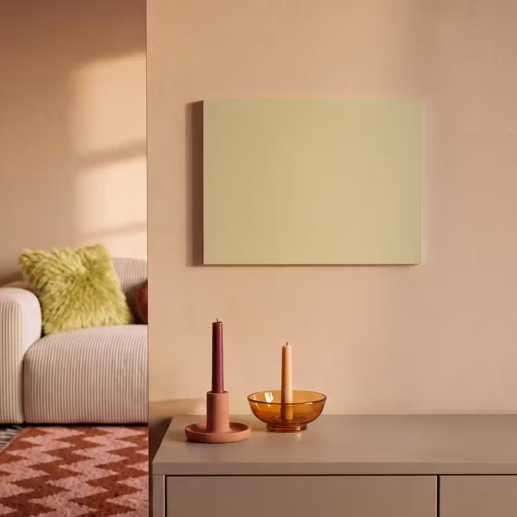 Tableau acoustique - Doré - Trèfle - Jaune — 2