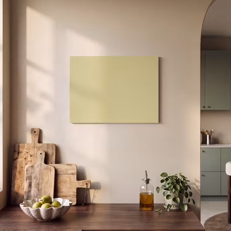 Tableau acoustique - Doré - Trèfle - Jaune — 3