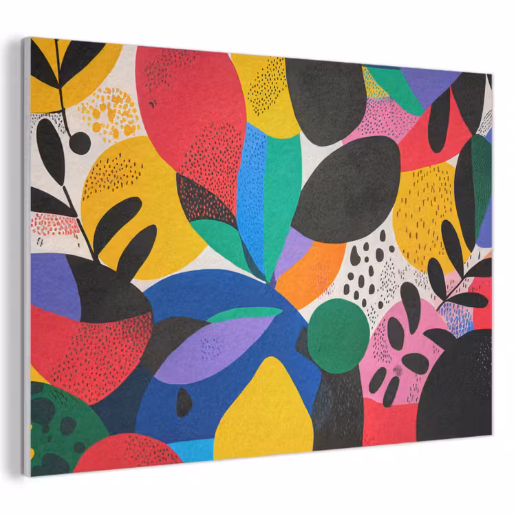 Tableau acoustique - Formes - Points - Coloré — 1