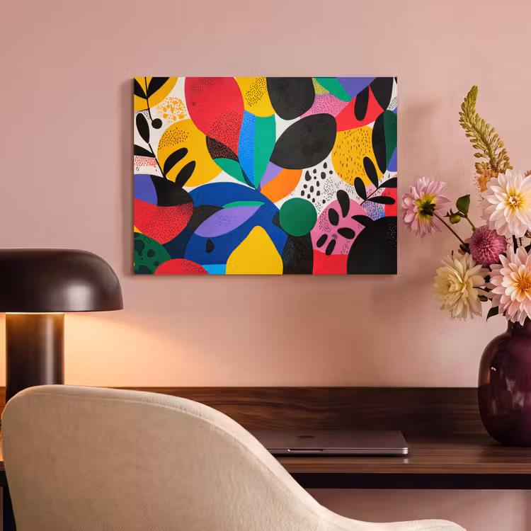 Tableau acoustique - Formes - Points - Coloré — 4