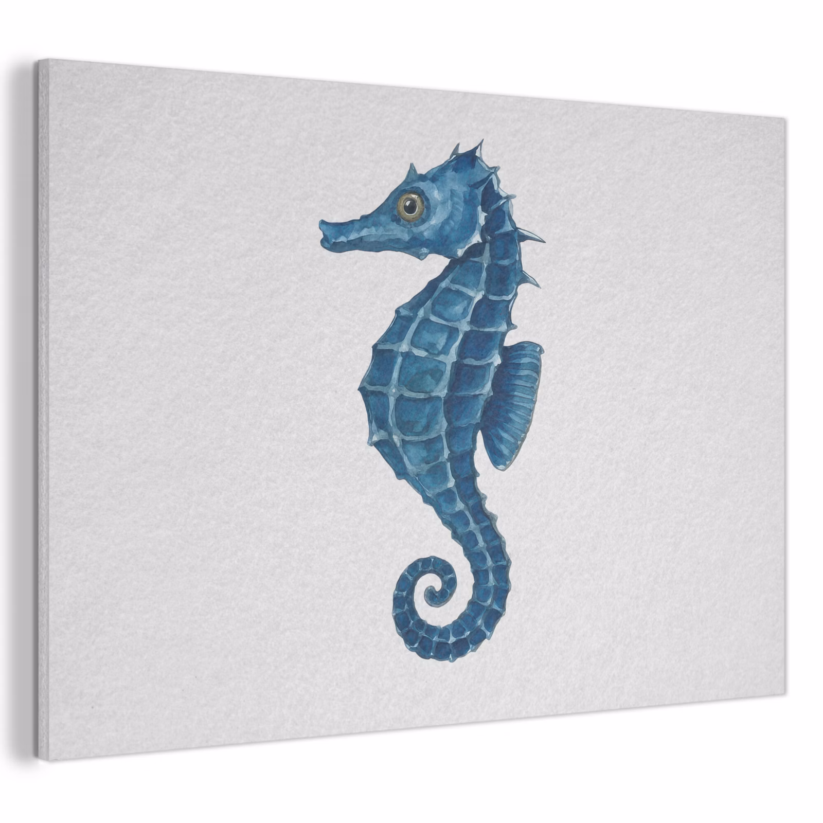 Tableau acoustique - Hippocampe - Queue - Bleu — 1