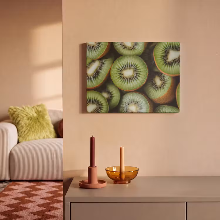 Tableau acoustique - Kiwi - Fruit - Vert — 2