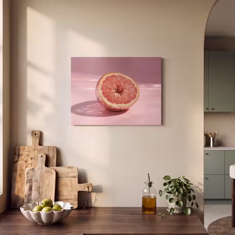 Tableau acoustique - Pamplemousse - Rose - Disco - Brillant — 3