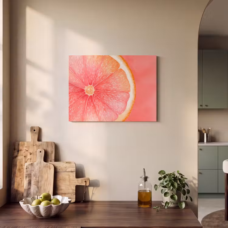 Tableau acoustique - Pamplemousse - Rose - Vif — 3