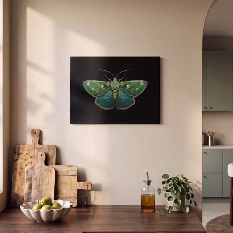 Tableau acoustique - Moth - Vibrant - Vert — 3