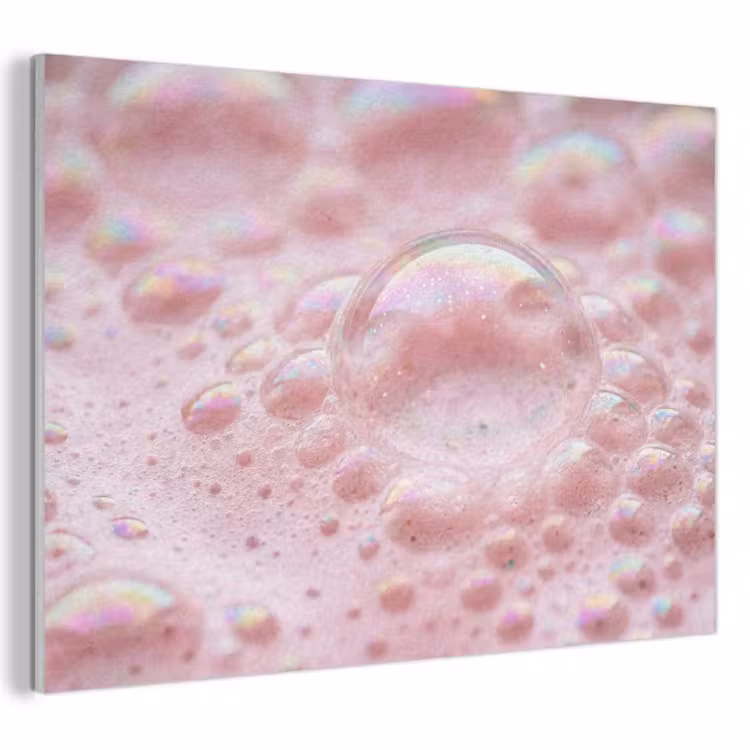 Tableau acoustique - Mousse - Texture - Rose — 1