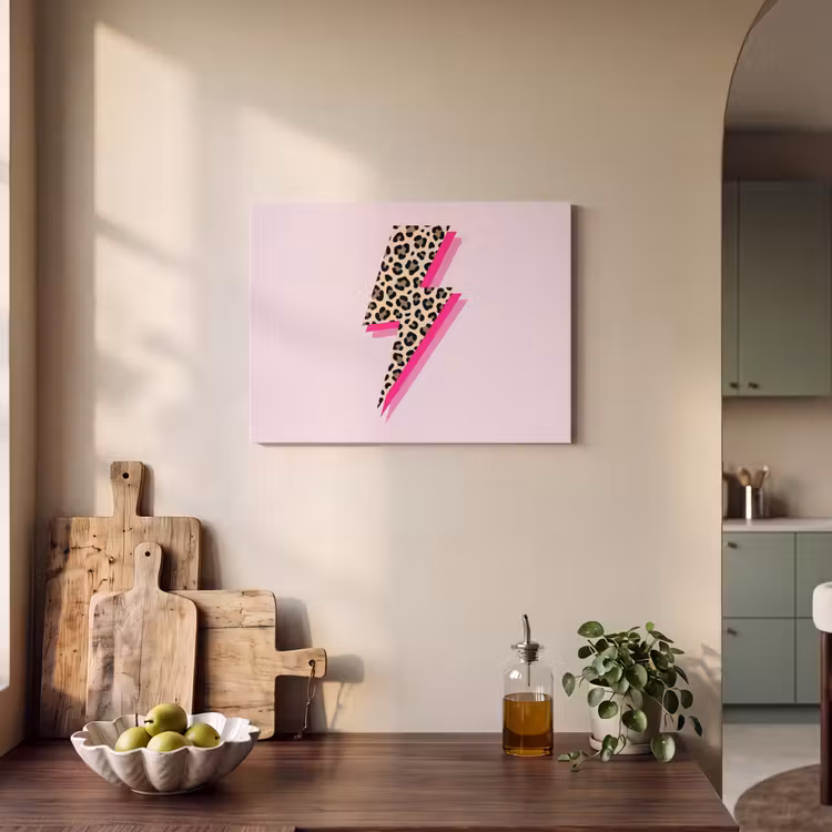Tableau acoustique - Pois - Rose - Eclair — 3