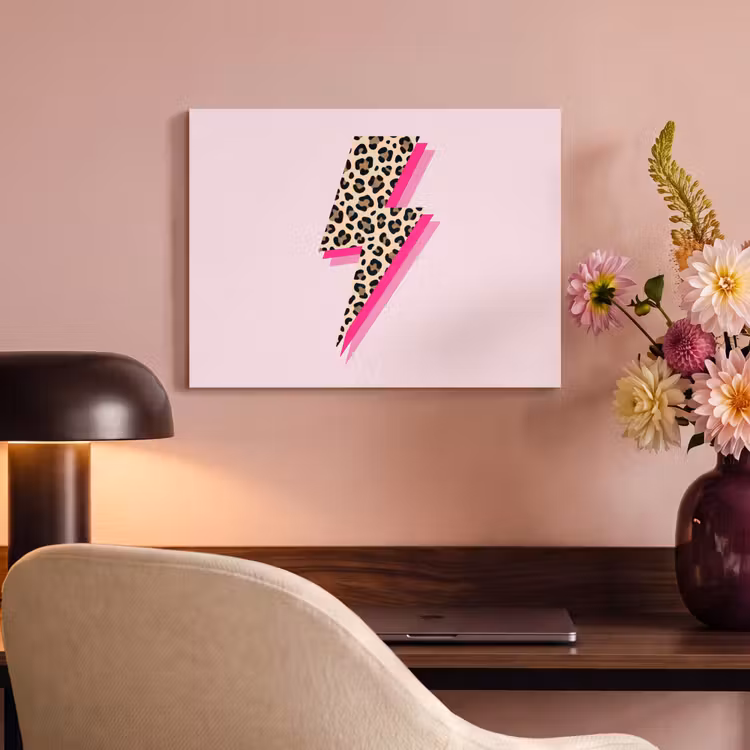 Tableau acoustique - Pois - Rose - Eclair — 4