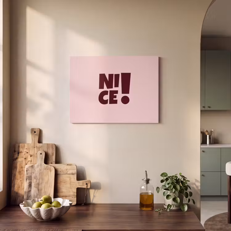 Tableau acoustique - Nice - Point d'exclamation - Rose — 3