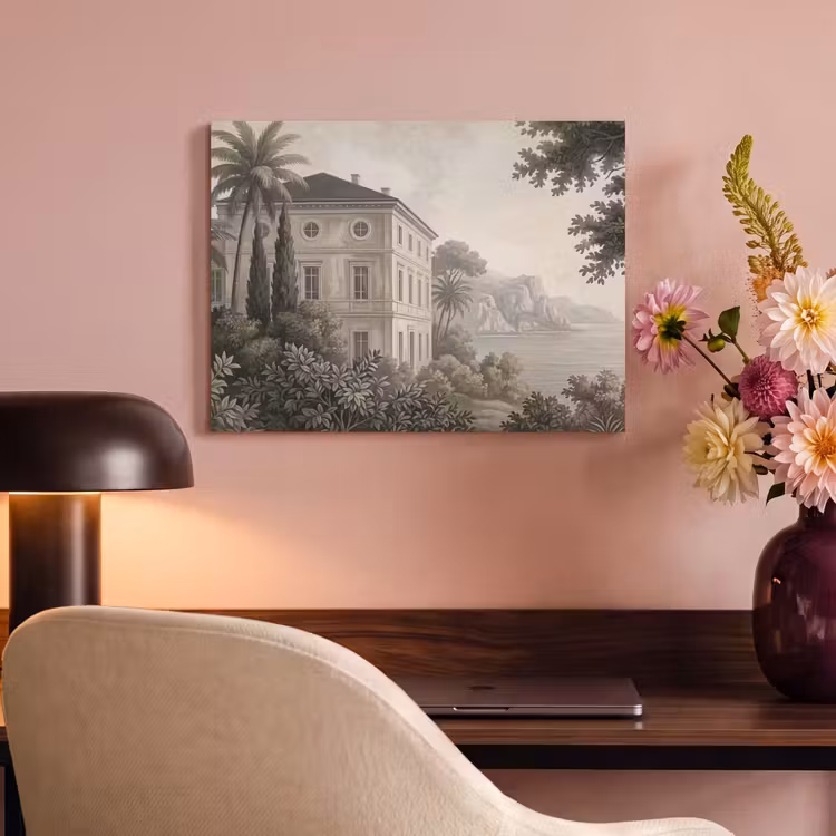 Tableau acoustique - Mer - Villa - Beige — 4