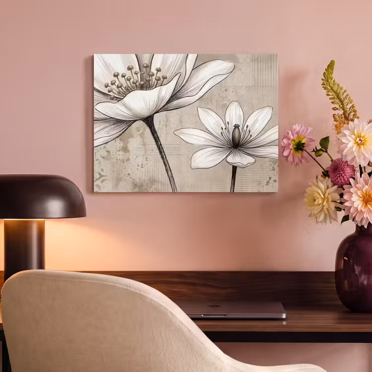 Tableau acoustique - Moderne - Design - Blanc — 4