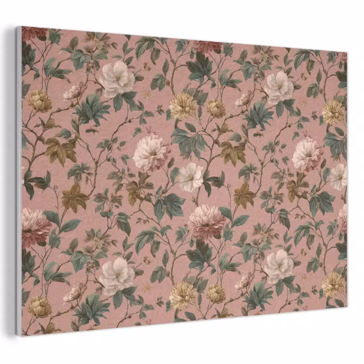 Tableau acoustique - Fleurs - Classique - Rose — 1