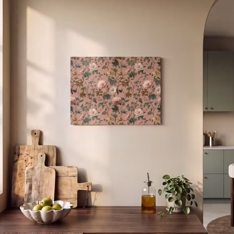 Tableau acoustique - Fleurs - Classique - Rose — 3