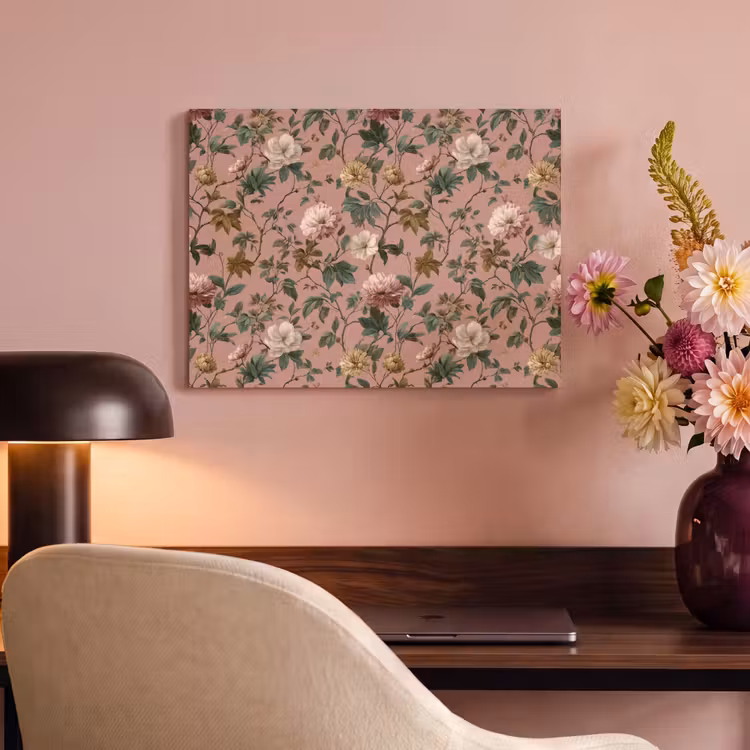 Tableau acoustique - Fleurs - Classique - Rose — 4