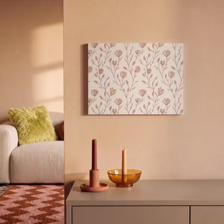 Tableau acoustique - Motif - Classique - Rose — 2
