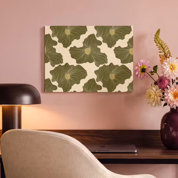 Tableau acoustique - Moderne - Abstrait - Vert — 4