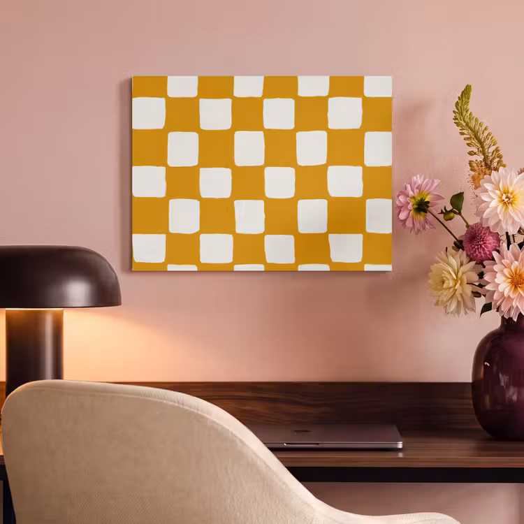 Tableau acoustique - Graphique - Motif - Ocre — 4