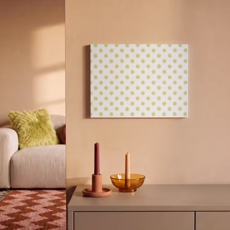 Tableau acoustique - Points - Classique - Vert — 2