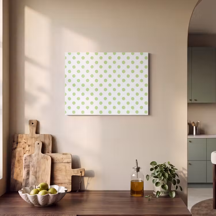 Tableau acoustique - Points - Classique - Vert — 3