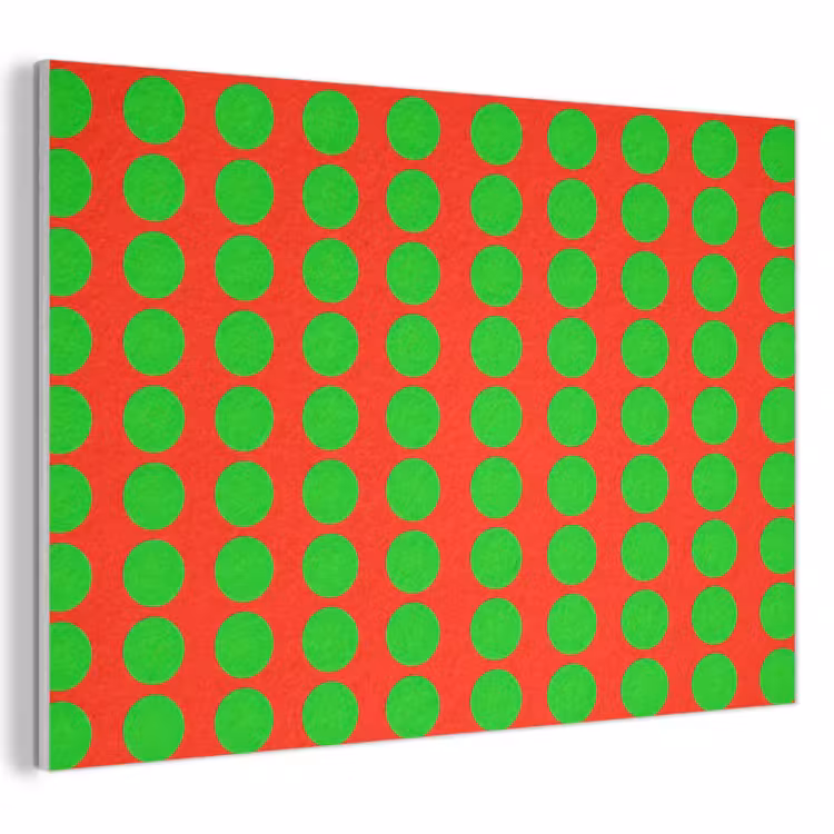 Tableau acoustique - Points - Motif - Vert — 1