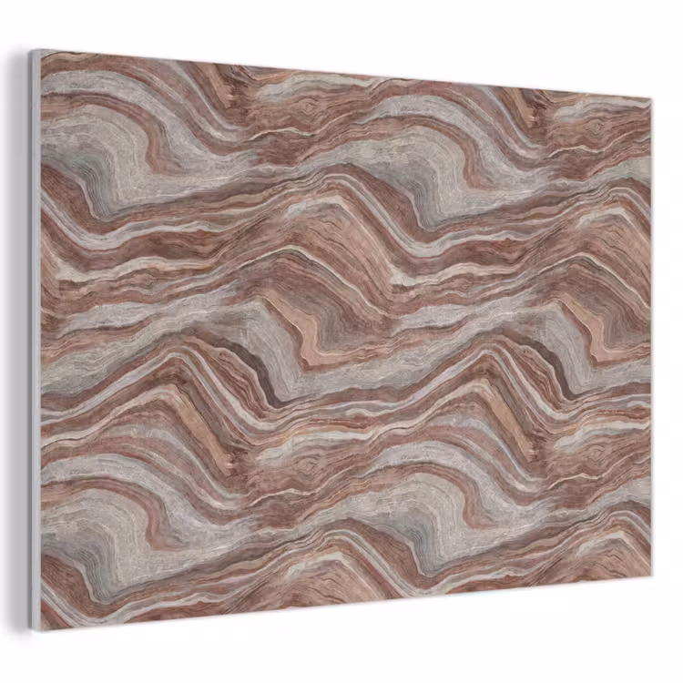 Tableau acoustique - Motif - Grès - Travertin — 1