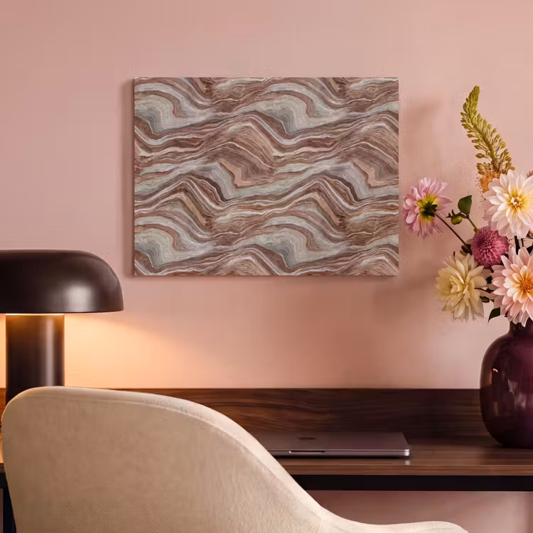 Tableau acoustique - Motif - Grès - Travertin — 4