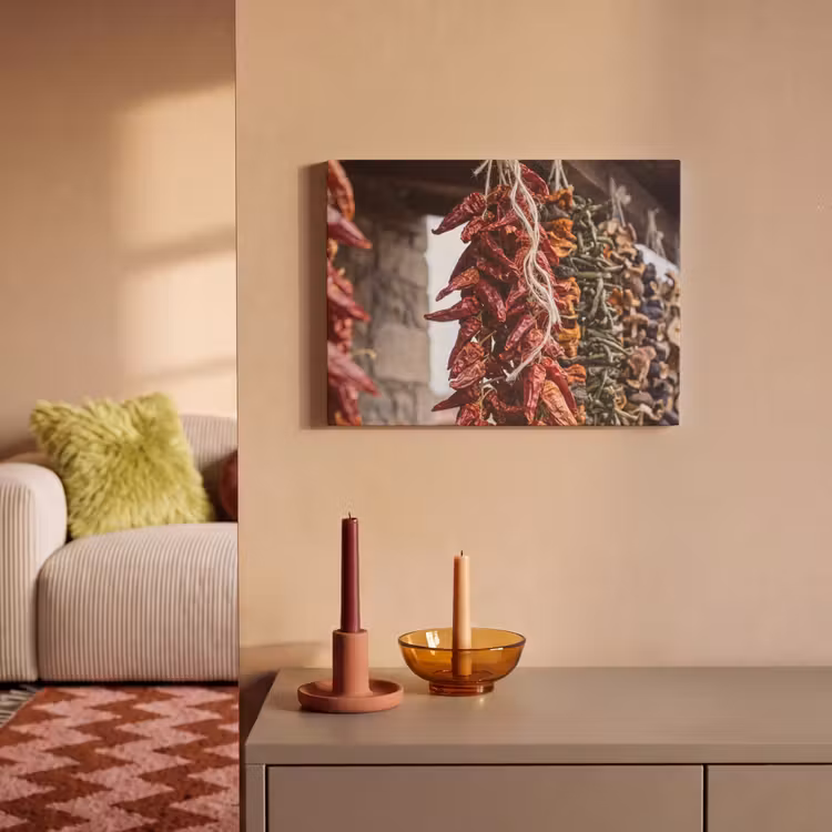 Tableau acoustique - Piments rouges - Alimentation — 2