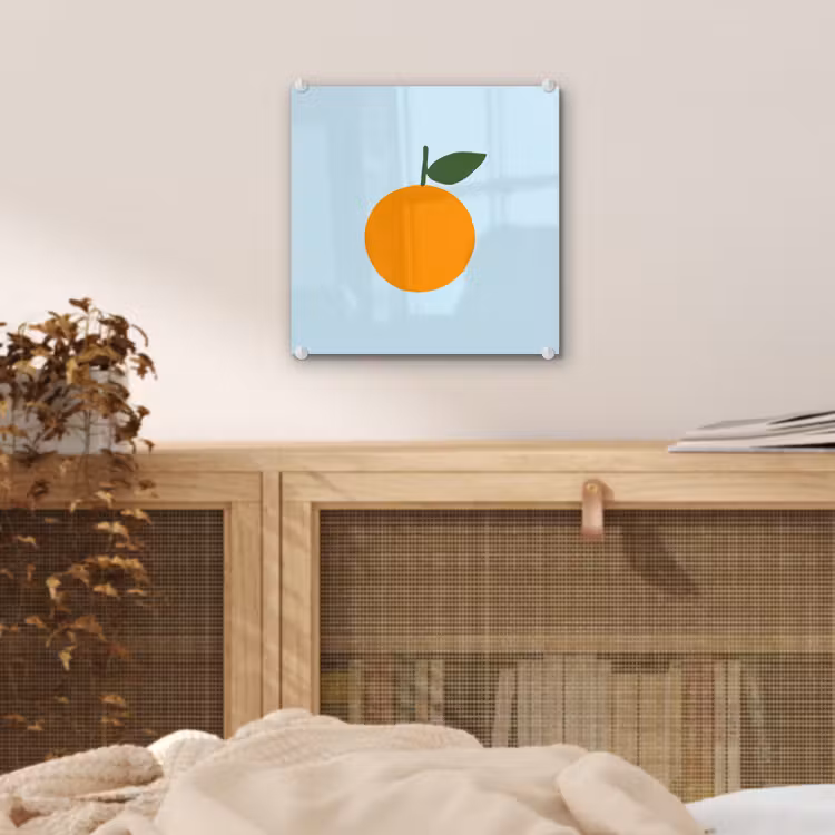 Tableau en verre - Fruit - Orange — 5