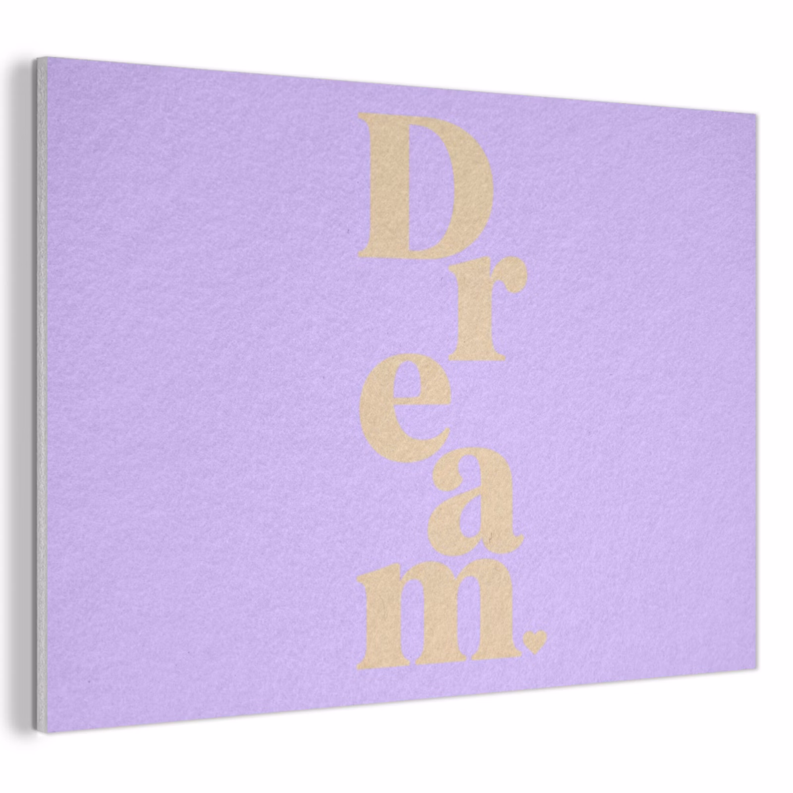 Tableau acoustique - Rêve - Violet - Typographique — 1