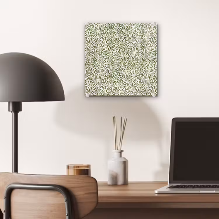 Tableau en verre - Botanique - Branches - Vert — 7