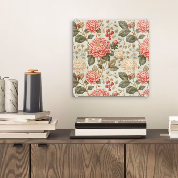 Tableau en verre - Classique - Botanique - Multicolore — 2