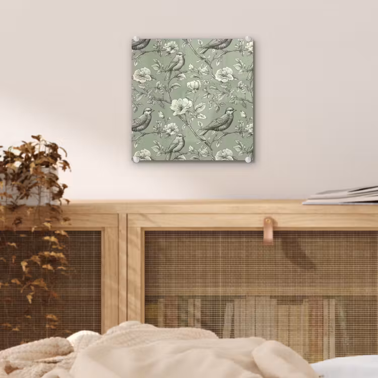 Tableau en verre - Classique - Botanique - Vert — 5