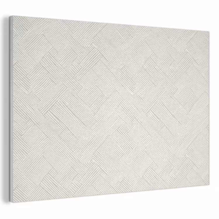 Tableau acoustique - Texture - Abstrait - Beige — 1