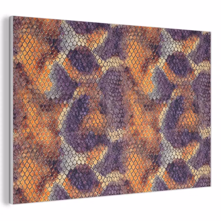 Tableau acoustique - Serpent - Coloré - Écailles — 1